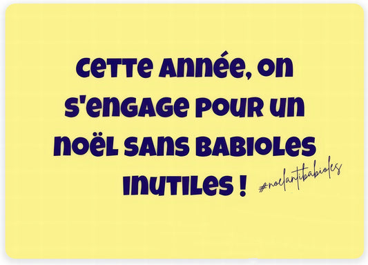 Airpurlabs s’engage auprès du collectif Noël Anti-Babioles