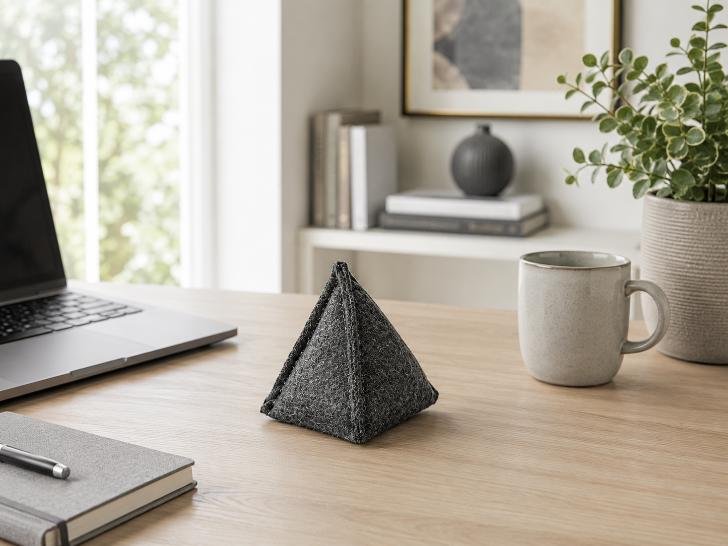 Purificateur d'air pyramide petite surface : bureau, dressing