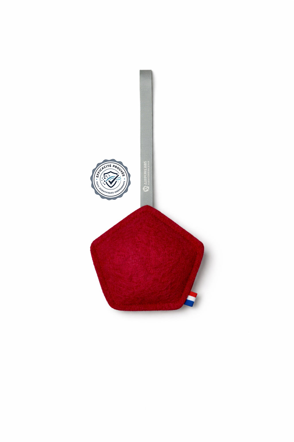 Purificateur d'air Airpurlabs pour Voiture coloris Rouge