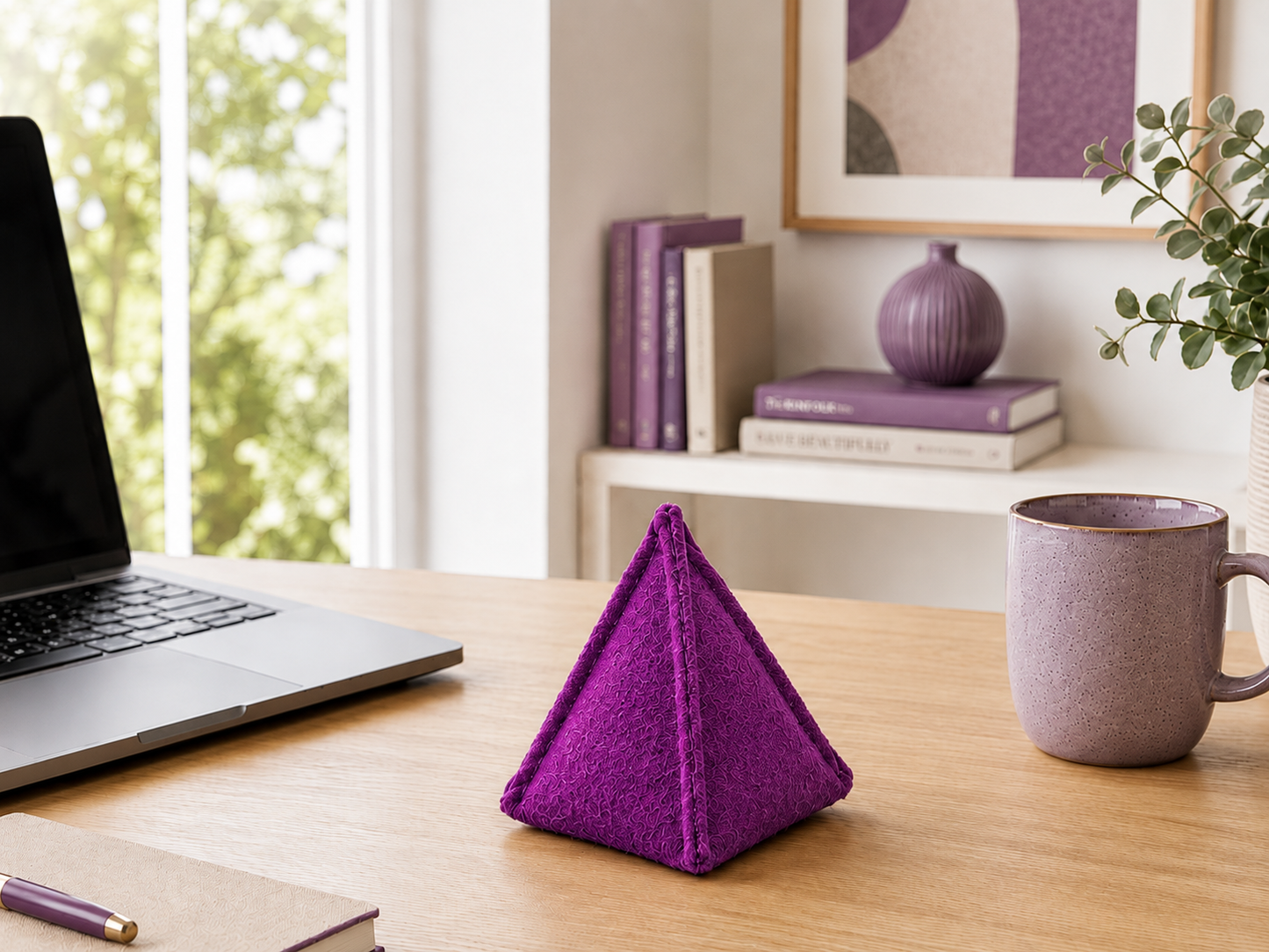Purificateur d'air pyramide petite surface : bureau, dressing